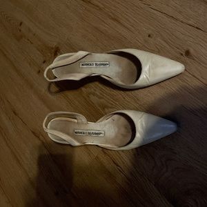 Vintage Manolo Blahnik Sling Backs